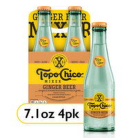 Topo Chico  Mixer Ginger Beer Glass Bottle - 7.1 Fluid ounce 