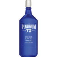 Platinum 7X Vodka, Extra Smooth, 7x Distilled - 1.75 Litre 