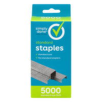 Simply Done Staples, Standard - 5000 Each 