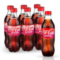 Coca-Cola Spiced Bottles, 16.9 fl oz, 6 Ct