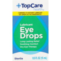 TopCare Eye Drops, Lubricant - 0.5 Fluid ounce 