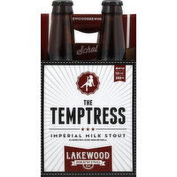 Lakewood Brewing Ale, Imperial Milk Stout, The Temptress - 4 Each 