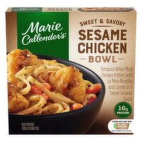 Marie Callender's Sweet and Savory Sesame Chicken Bowl Frozen Meal - 12.3 Ounce