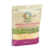 Full Circle Market ORGANIC - Mexican Style Blend Of Organic Colby Jack, White Cheddar And Monterey Jack Finely Shredded Cheese - 6 Ounce 