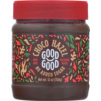 Good Good Spread, No Added Sugar, Choco Hazel - 12 Ounce 