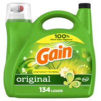 Gain Liquid Laundry Detergent, Original Scent, 134 loads - 194 Fluid Ounce
