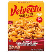 Velveeta One Pan Dinner Kits, Ultimate Cheeseburger Mac - 12.8 Ounce 