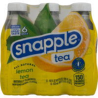 Snapple Tea, Lemon, 6 Pack - 6 Each 