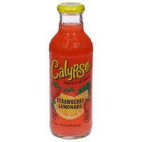 Calypso Lemonade, Strawberry - 16 Fluid ounce 