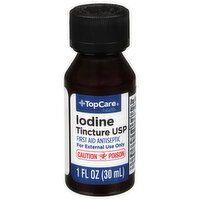 TopCare Iodine Tincture USP - 1 Fluid ounce 