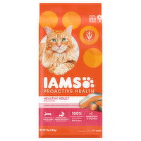 IAMS Cat Food, Salmon, Healthy Adult - 7 Pound 