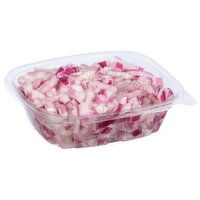 Fresh Diced Red Onions - 0.51 Pound 