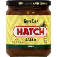 Hatch Salsa, Green Chile, Mild - 16 Ounce 