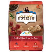 Rachael Ray Nutrish Food for Dogs, Natural, Real Beef, Pea & Brown Rice Recipe, Adult - 14 Pound 