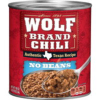 Wolf Chili with No Beans - 106 Ounce 