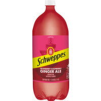 Schweppes Ginger Ale, Caffeine Free, Cranberry Raspberry - 2 Litre 