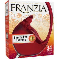 Franzia Fruity Red House Favorites Blend California Sangria Box, 5.0 L    