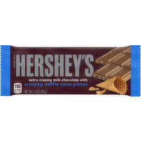 Hershey's Milk Chocolate, with Crunchy Waffle Cone Pieces, Extra Creamy