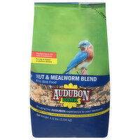 Audubon Park Bird Food, Wild, Nut & Mealworm Blend - 4.5 Pound 