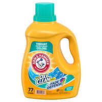 Arm & Hammer Detergent, with Fade Defense, Stain Fighters, Sparkling Waters - 100.5 Fluid ounce 