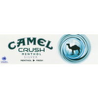 Camel Cigarettes, Silver, Menthol, Crush - 200 Each 