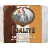 Egalite Mini Toasts, Whole Wheat - 2.8 Ounce 