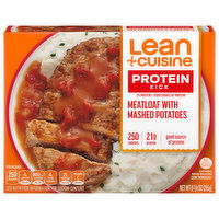 Lean Cuisine Meatloaf, with Mashed Potatoes