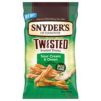 Snyder's of Hanover Pretzel Sticks, Sour Cream & Onion, Twisted - 12 Ounce 