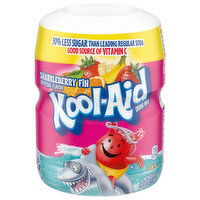 Kool-Aid Drink Mix, Sharkleberry Fin - 19 Ounce 