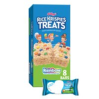 Rice Krispies Treats Marshmallow Snack Bars, Rainbow - 5.6 Ounce