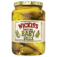 Wickles Baby Dills, Dirty Dill - 24 Fluid ounce 