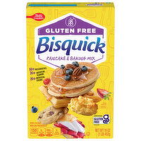 Bisquick Pancake & Baking Mix, Gluten Free - 16 Ounce 