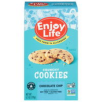 Enjoy Life Cookies, Chocolate Chips, Crunchy - 6.3 Ounce 