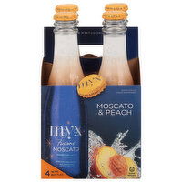 Myx Wine, Moscato & Peach - 4 Each 