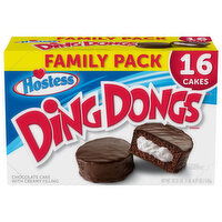 Hostess Cake, with Creamy Filling, Chocolate, Family Pack