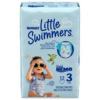 Huggies Swim Pants, Disposable, Finding Nemo, Size 3 (16-26 lb) - 12 Each 