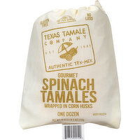 Texas Tamale Tamales, Gourmet, Spinach