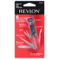 Revlon Nail Tool, 6-in-1, Travel-Friendly - 1 Each 