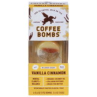 Ladybird Provisions Coffee Bombs, Vanilla Cinnamon - 6 Each