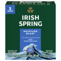 Irish Spring Deodorant Bar Soap for Men - 3 Each 