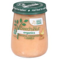 Beech-Nut Banana, Cinnamon + Granola, Stage 2 (6 Months+) - 4 Ounce 