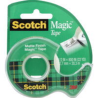 Scotch Tape, Magic, Matte Finish - 1 Each 