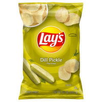 Lay's Potato Chips, Dill Pickle Flavored - 7.75 Ounce 