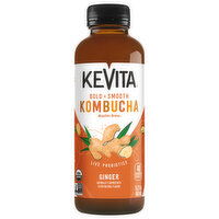 KeVita Kombucha, Ginger, Bold + Smooth - 15.2 Fluid ounce 