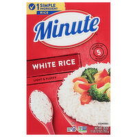 Minute White Rice, Light & Fluffy - 28 Ounce 