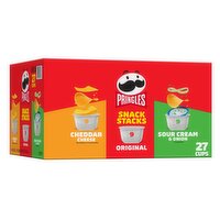 Pringles Potato Crisps Chips, Variety Pack, Snack Stacks - 19.3 Ounce