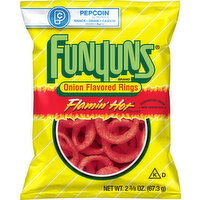 Funyuns Onion Flavored Rings, Flamin' Hot Flavored