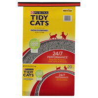 Tidy Cats Clay Litter, Non-Clumping, 24/7 Performance - 20 Pound 