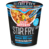 Nissin Asian Noodles in Sauce, Korean BBQ Flavor, Stir Fry - 2.89 Ounce 