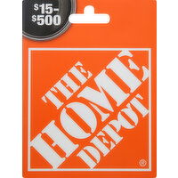 Home Depot Gift Card, $15-$500 - 1 Each 